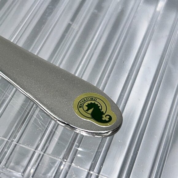 Waterford Ballet Ribbon Matte Stainless Flatware ONE (1) Fork/Dinner Fork 8" - Picture 7 of 11